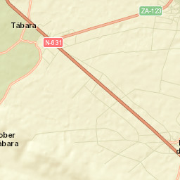 Pozuelo de Tábara Street Map