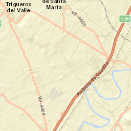 Cubillas de Santa Marta Street Map
