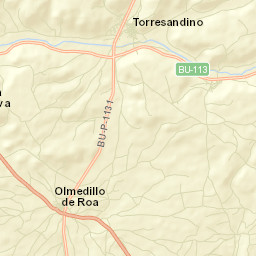 Olmedillo de Roa Street Map