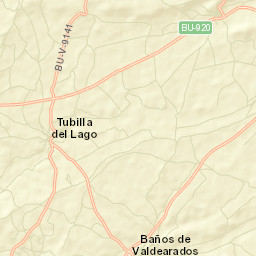 Valdeande Street Map