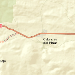 Cabrejas del Pinar Street Map