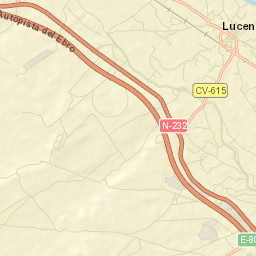 Luceni Street Map
