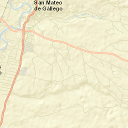 San Mateo de Gállego Street Map