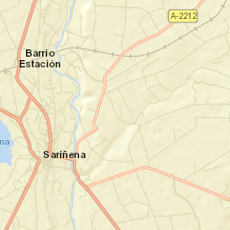 Sariñena Street Map
