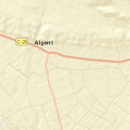 Algerri Street Map