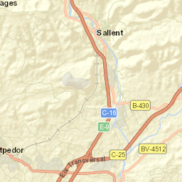 Sallent Street Map