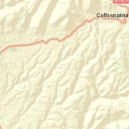 Collsuspina Street Map