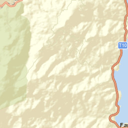 Sari-Solenzara Street Map