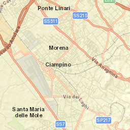 Ciampino Street Map