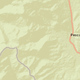 Pescasseroli Street Map