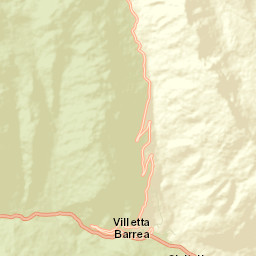Villetta Barrea Street Map
