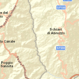 Poggio Sannita Street Map