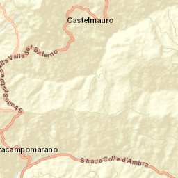 Castelmauro Street Map