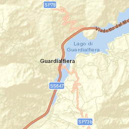 Guardialfiera Street Map