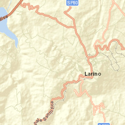 Larino Street Map