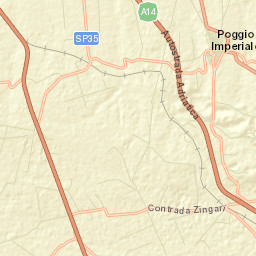 Poggio Imperiale Street Map