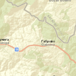 Obshtina Chernoochene Street Map