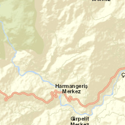 Şenpazar İlçesi Street Map