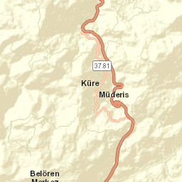 Küre Street Map