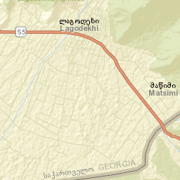 Lagodekhi Street Map