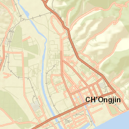 Chongjin Street Map
