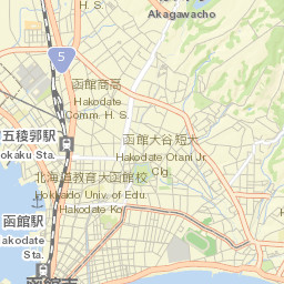 Hakodate Street Map