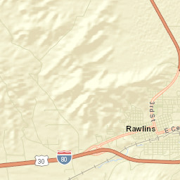 Rawlins Street Map