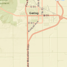 Gering Street Map