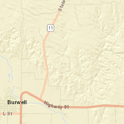 Burwell Street Map