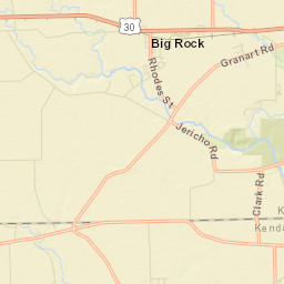 Big Rock Street Map