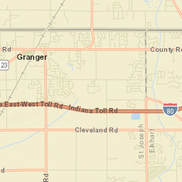 Granger Street Map