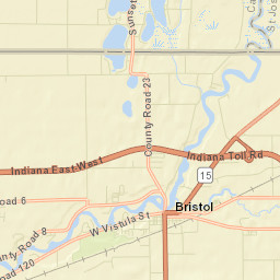 Bristol Street Map