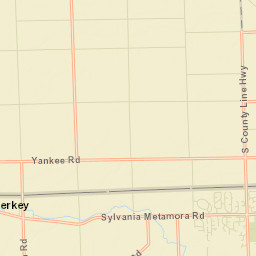 Berkey Ohio Street Map