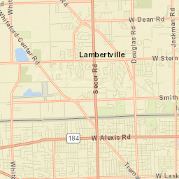 Trilby Ohio Street Map