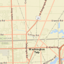 Mayfair Park Ohio Street Map