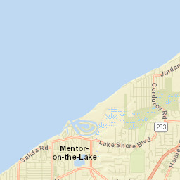 Salida Beach Ohio Street Map