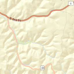 Potter County Street Map