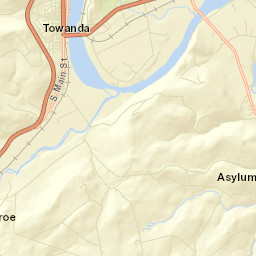 Towanda Street Map