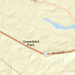 Greenfield Park New York Street Map