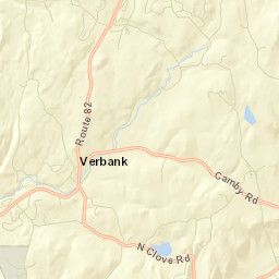 Verbank New York Street Map