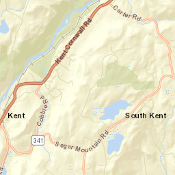 North Kent Connecticut Street Map