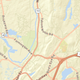 Oakland Gardens Connecticut Street Map