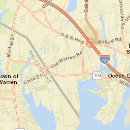 Ocean Grove Street Map