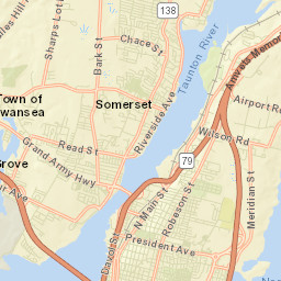 Swansea Street Map