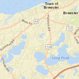 Brewster Street Map
