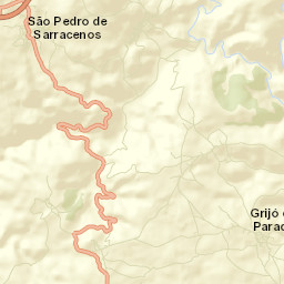 Bragança Municipality Street Map