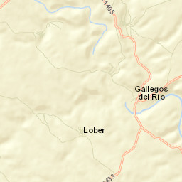 Gallegos del Río Street Map