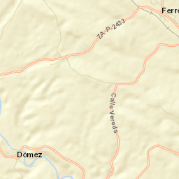 Ferreruela Street Map