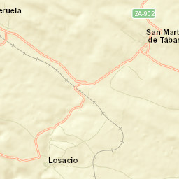 Provincia de Zamora Street Map