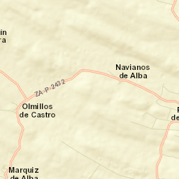 Olmillos de Castro Street Map